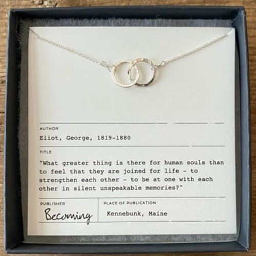  Becoming Joined for Life (Circles) Necklace 