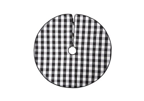  C&F Enterprise Franklin Black Tree Skirt 