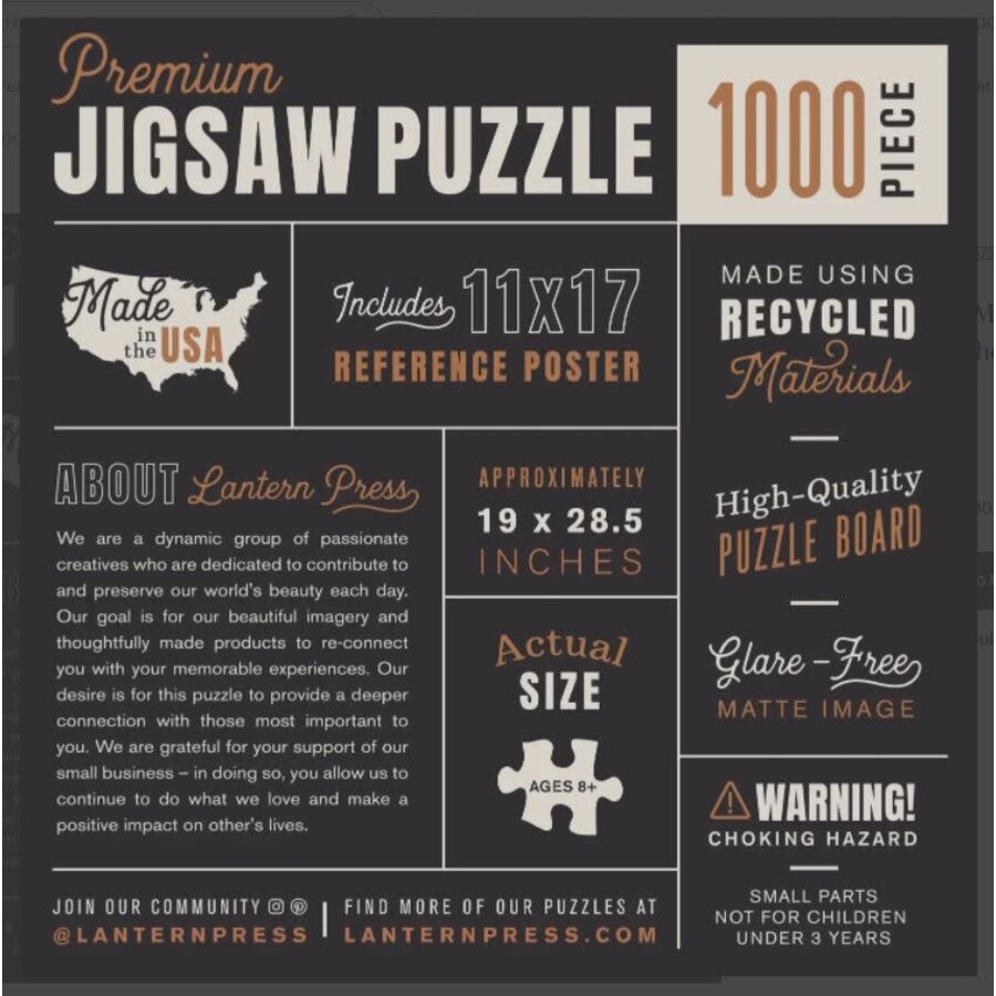 Nubble Lighthouse Puzzle 1000 PC