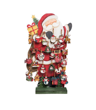 Santa Assorted Ornaments