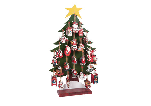  Tree Assorted Ornaments 