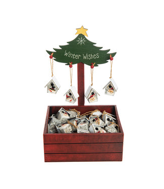 Metal Birdhouse Ornaments