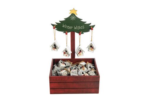  Metal Birdhouse Ornaments 