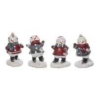 Snowman Figures in Hats