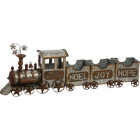 Galvanized Metal Train