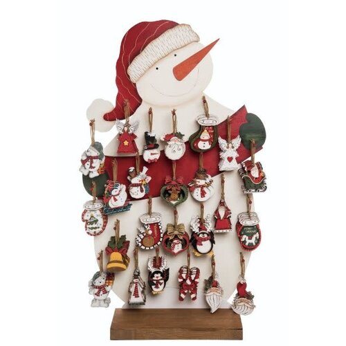  Snowman Assorted Ornaments 