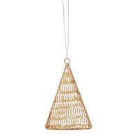 Embossed Gold Tree Ornament