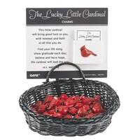 Lucky Little Cardinal Charm