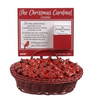 Mini Christmas Cardinal Charm