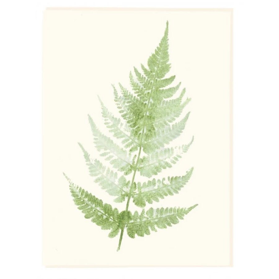 Fern Sympathy Card
