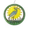 Doles Orchard Blue Heron Layered Ornament