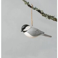 Hanging chickadee