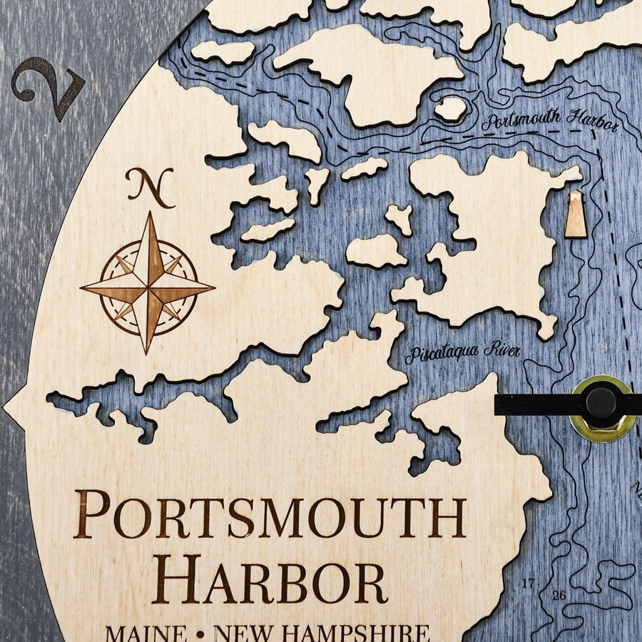 Tide Clock Map Portsmouth