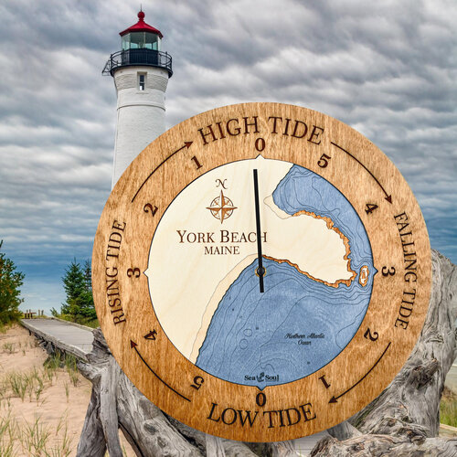  Tide Clock York Beach 
