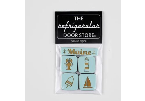  163 Design Company Maine Adventure Magnet Set Turq 