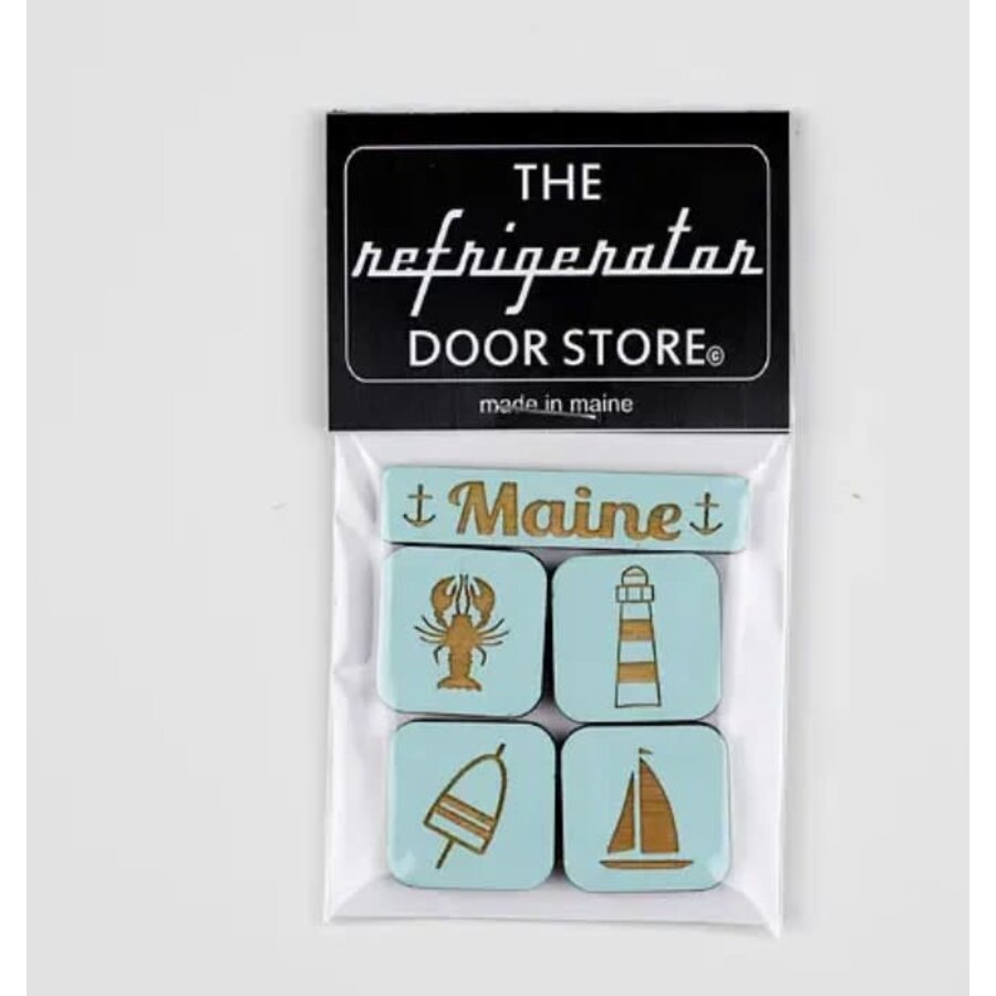 Maine Adventure Magnet Set Turq