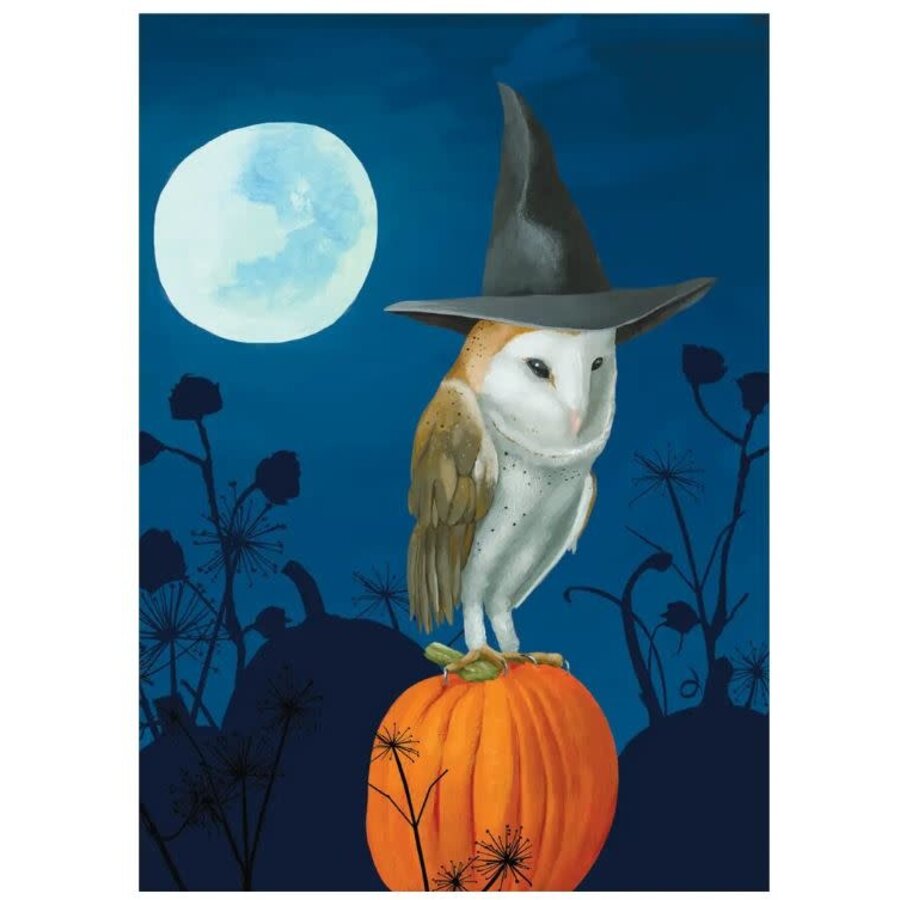 Halloween Hoot Owl Card