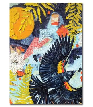 Red Wing Blackbird Thinking of You Card
