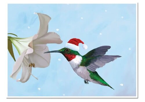  Allport Editions Hummingbird Holiday Card 
