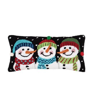 C&F Enterprise Snowman Trio Pillow