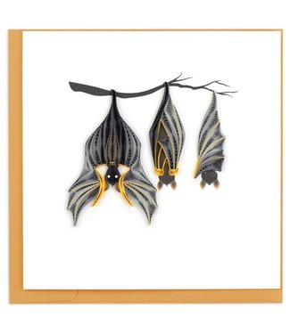 Quilling Cards Halloween Bats Quill Card