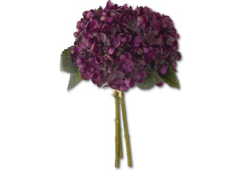  K & K Interiors Inc 13" Two-Tone Hydrangea 