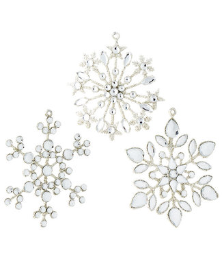 Jewel Snowflake Orn