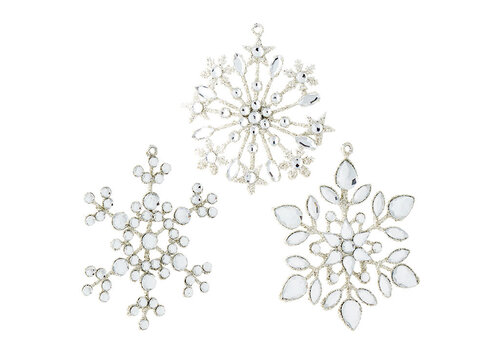  Jewel Snowflake Orn 