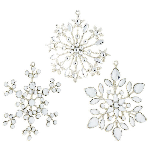  Jewel Snowflake Orn 