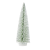 Flocked Bottle Brush Tree