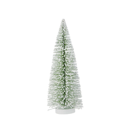 Flocked Bottle Brush Tree