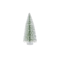 Flocked Bottle Brush Tree
