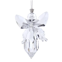 Clear Angel Ornament