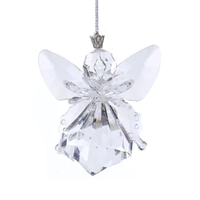 Clear Angel Ornament