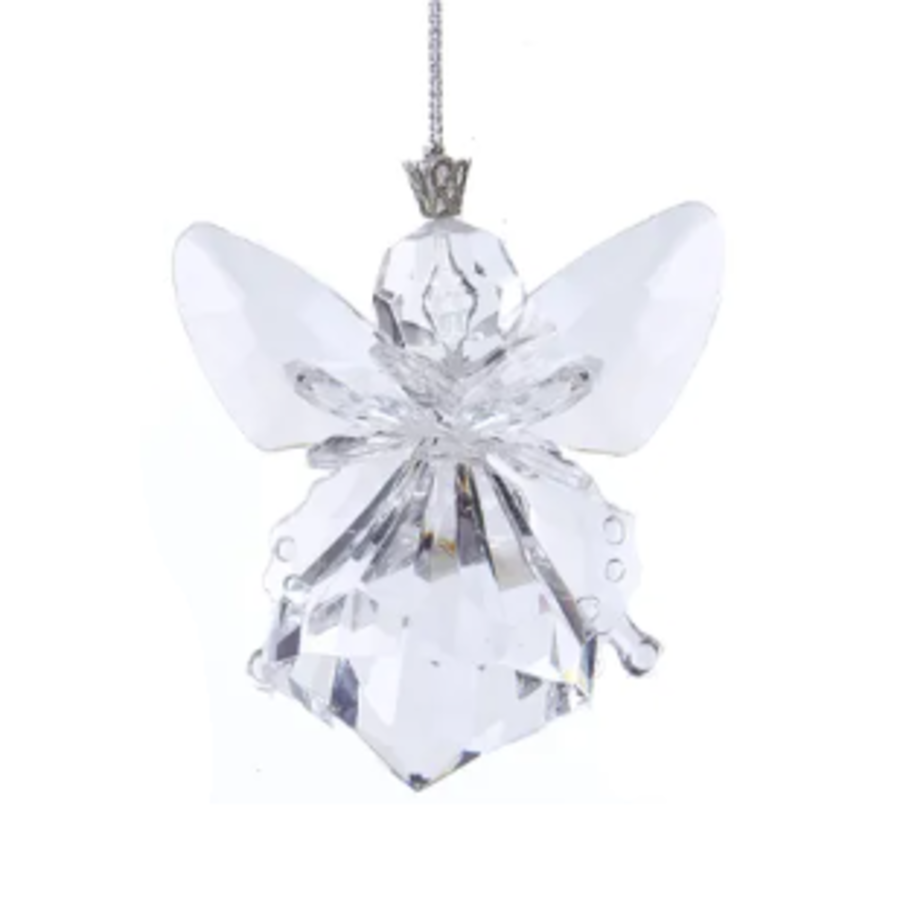 Clear Angel Ornament