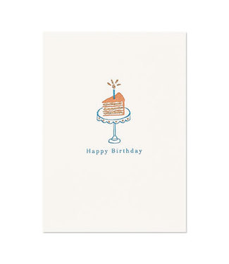 Birthday Cake Slice Card