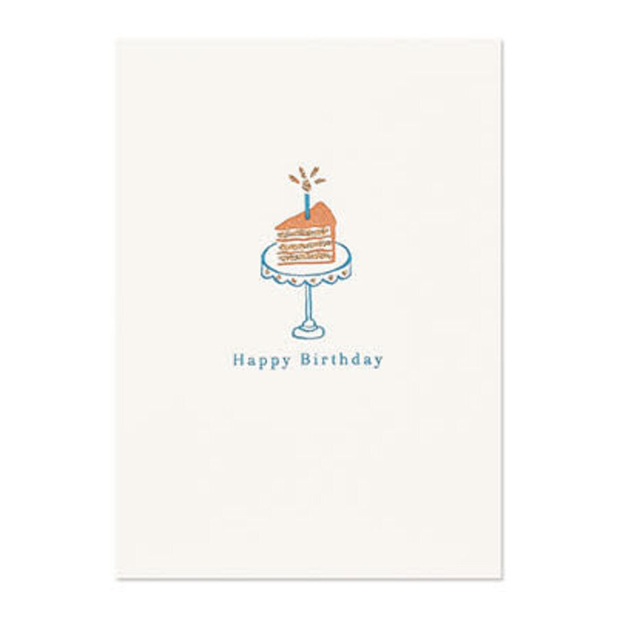 Birthday Cake Slice Card