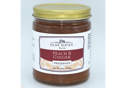  Olde Haven Farm Peach Ginger Preserves 