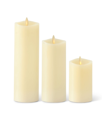 Ivory Wax Luminara Pillar Candle