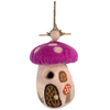 Magic Mushroom Wool Birdhouse
