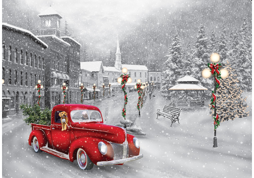  Vermont Christmas Company Holiday Ride Boxed Cards 