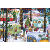 Vermont Christmas Company Christmas Camping Jigsaw Puzzle 100 pc.