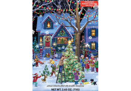 Vermont Christmas Company Christmas Cheer Choc Advent Calendar   Vermont Christmas Company Christmas Cheer Choc Advent Calendar