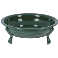 Boho Clawfoot Enamel Round Tub