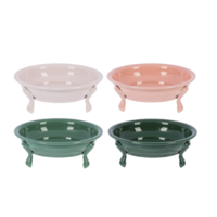 Boho Clawfoot Enamel Round Tub