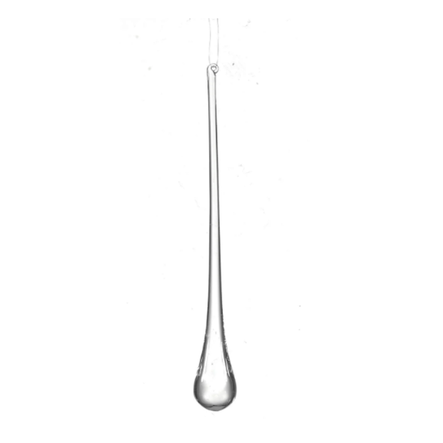 Icicle Drop Ornament 7"H
