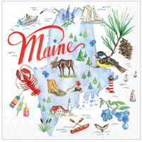 Maine Paper Cocktail Napkins