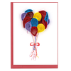 Quilling Cards Balloons Gift Enclosure