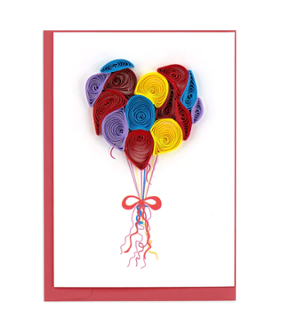 Quilling Cards Balloons Gift Enclosure