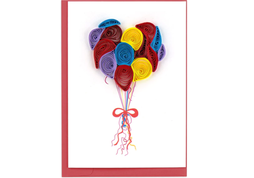  Quilling Cards Balloons Gift Enclosure 